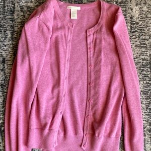 Pink Cardigan